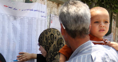 اكتشاف اسماء متوفين بلجان الزيتون فى جولة الاعادة 