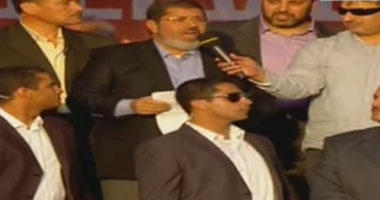 مرسى من التحرير: شهداء الثورة ترفرف أرواحهم حول ميادين مصر