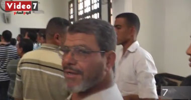 شبيه مرسى يوجه رسالة تأييد للرئيس المصرى