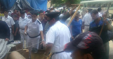 بالصور.. حملة لإزالة التعديات والإشغالات بشارع 26 يوليو