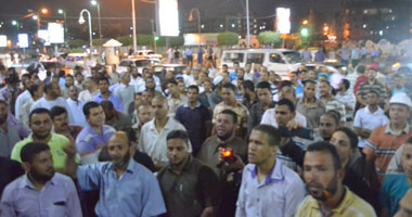 نصب منصة بكفر الشيخ استعدادًا لمظاهرات 30 يونيو