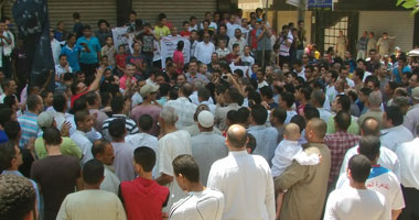 متظاهرو دمياط يعلنون العصيان المدنى