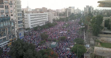 محاولة اقتحام أحد البنوك بطنطا من أنصار الإخوان