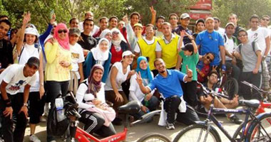حملة "على البسكلتة" من "إيجى سايكل" لدعم مبادرة "جنيه فى اليوم"