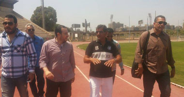 بالصور كوستا فى جولة تفقدية لملاعب الناشئين بالزمالك