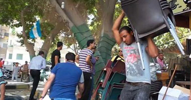 إزالة 368 حالة إشغال طريق فى حملة شرق الإسكندرية