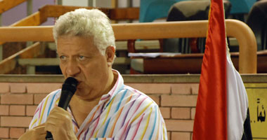 مرتضى منصور:  عبدالهادى "سبب توتر" لاعبى الزمالك بالقمة