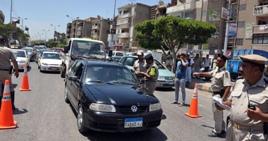تحرير 688 مخالفة مرورية خلال حملة مكبرة بالمنوفية