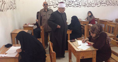طالبات الأزهر ينتهين من 50 % من امتحانات التيرم 