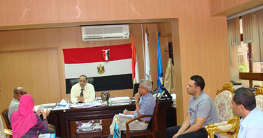 رئيس جامعة دمياط يستقبل مندوب مفوضية شئون اللاجئين