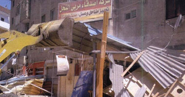 حملة مكبرة لإزالة الباعة الجائلين من ميدان النحاس بسمنود