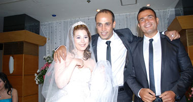 نجوم الأغنية فى زفاف محمد يحى و سارة الشامى