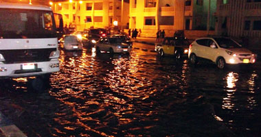 مرسى مطروح تغرق فى مياه الصرف الصحى