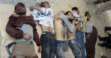 12 قتيلاً على الأقل فى غارات جوية على مدينة الباب قرب حلب 