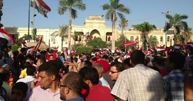 مسيرة للمحامين وعاملى النيابة لـ"الشون" بالغربية للمطالبة برحيل النظام