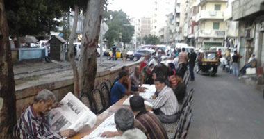 أهالى باكوس يشاركون فى الإفطار الجماعى لـ"تمرد" بالإسكندرية