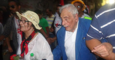 جميل راتب يشارك فى مسيرات 30 يونيو