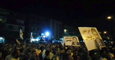 مسيرة الإخوان تصل إلى مسجد الريان فى المعادى 