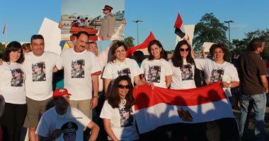 بالصور.. مصريو كندا يتظاهرون لدعم الجيش المصرى بميسيساجا 
