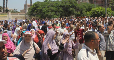 وقفة احتجاجية بكفر الشيخ للمطالبة بعودة مرسى للحكم