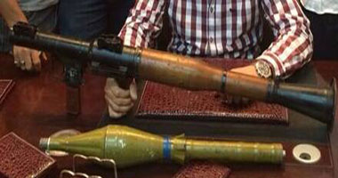 ضبط مدفع آر بى جى و3 طلقات بمنطقة السحر والجمال فى الإسماعيلية