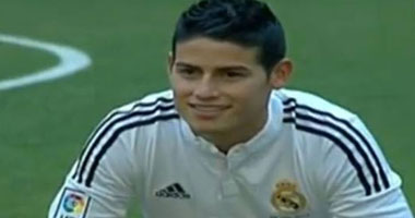 جيمس رودريجيز أول كولومبى يسجل لريال مدريد فى التاريخ