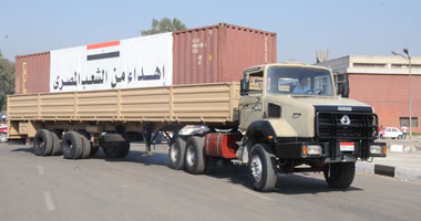 الجامعة العربية ترسل المساعدات إلى غزة عبر الهلال الأحمر المصرى