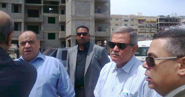 رئيس شركة المياه بالقناة تابع أعمال الصيانة بالمنايف وإصلاح خط جلبانه