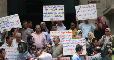 وقفة لـ"أطباء بلا حقوق" أمام الوزراء لرفض وثيقة الكادر