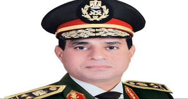 السيسى ينيب قادة الجيوش لوضع أكاليل الزهور على قبر الجندى المجهول 