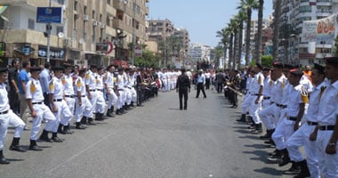 جنازة عسكرية لشهيد الشرطة بالقليوبية