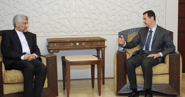 الأسد يستقبل ممثل المرشد الأعلى للجمهورية الإيرانية سعيد جليلى