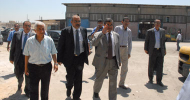 رئيس "القابضة للكيماويات" فى زيارة مفاجئة لشركة المكس للملاحات