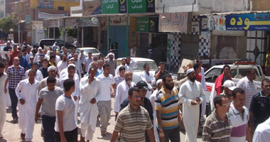 ووقفة احتجاجية لأنصار "الإخوان" تنديدا بأحداث أمس