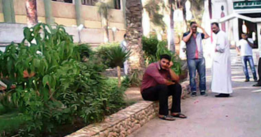 رد فعل أقارب أحد شهداء مجزرة جنود الأمن المركزى