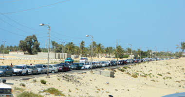 أزمة وقود خانقة بكافة مدن شمال سيناء