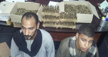 ضبط 1500 طلقة ذخيرة بحوزة تاجر موبيليا وعاطل بسوهاج 