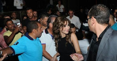 نانسى عجرم تنشر صورًا لها بحفلة شرم الشيخ على "إنستجرام" 