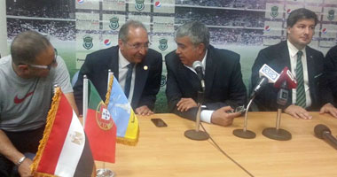 محافظ الإسكندرية يرحب بسبورتنج لشبونة فى مؤتمر مئوية الاتحاد