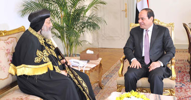 مطران الكلدان: السيسى أكد للكنائس ضرورة مواجهة الجماعات الإرهابية