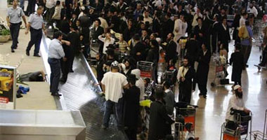 شلل تل أبيب بسبب إضراب موظفى مطار بن جوريون