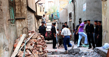 انهيار عقار بمصر القديمة ومصرع مالكه 