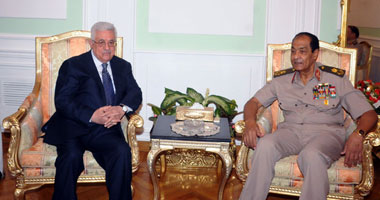 المشير طنطاوى يلتقى الرئيس الفلسطينى محمود عباس "أبو مازن"