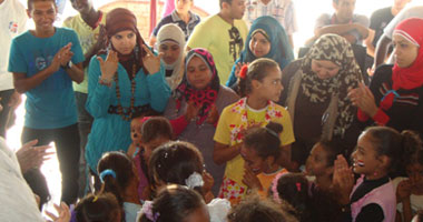 بالصور.. رسالة تقيم حفلا خيريا للأطفال الأيتام بالسويس