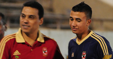 سعد وتريزيجيه فى تشكيل الأهلى أمام الزمالك