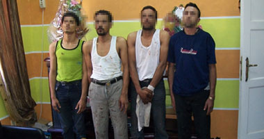 حبس المتهمين بالسطو على كمين العاشر ومحاولة سرقة عملاء منطقة البنوك 4 أيام