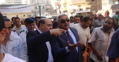 حملة أمنية موسعة لإزالة الإشغالات بالمعهد الدينى بالإسكندرية