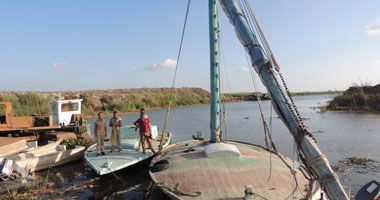 بالصور.. إصابة خمسة جنود فى حملة على المخالفات ببحيرة البرلس