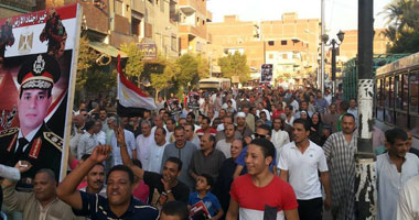 غدًا.. مسيرة للقوى الثورية والحزبية بمدينة أوسيم ضد الإرهاب