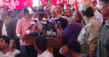 بالصور.. احتفالية كبرى على أرض المحطة النووية بالضبعة وتسليمها للقوات المسلحة بعدما استولى عليها الأهالى عقب ثورة يناير.. افتتاح قسم شرطة الضبعة الذى تعرض للحرق والإتلاف عقب فض اعتصامى رابعة والنهضة 